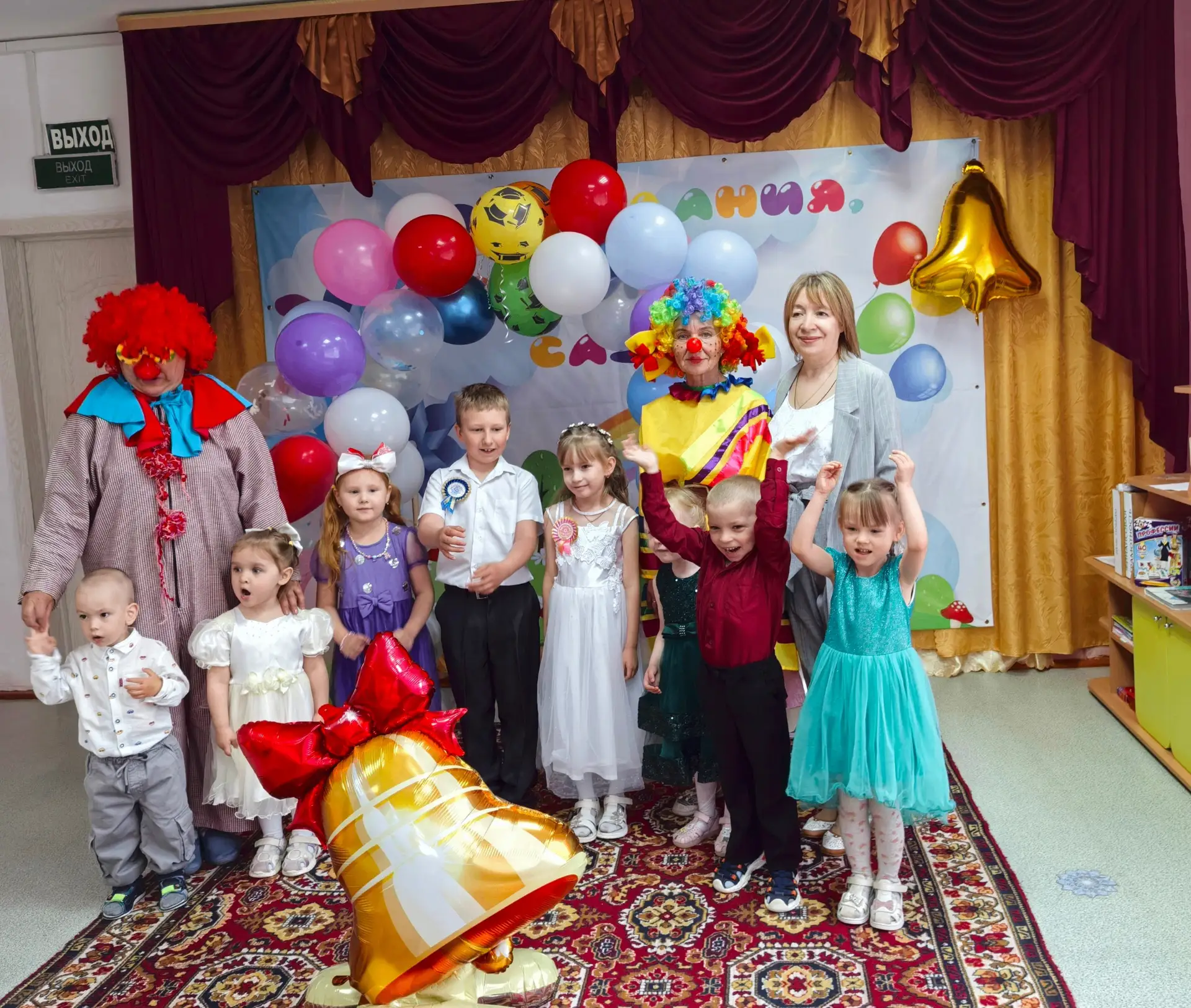 🎉 Детский сад Мылвы проводил в первый класс творческих и активных ребят!