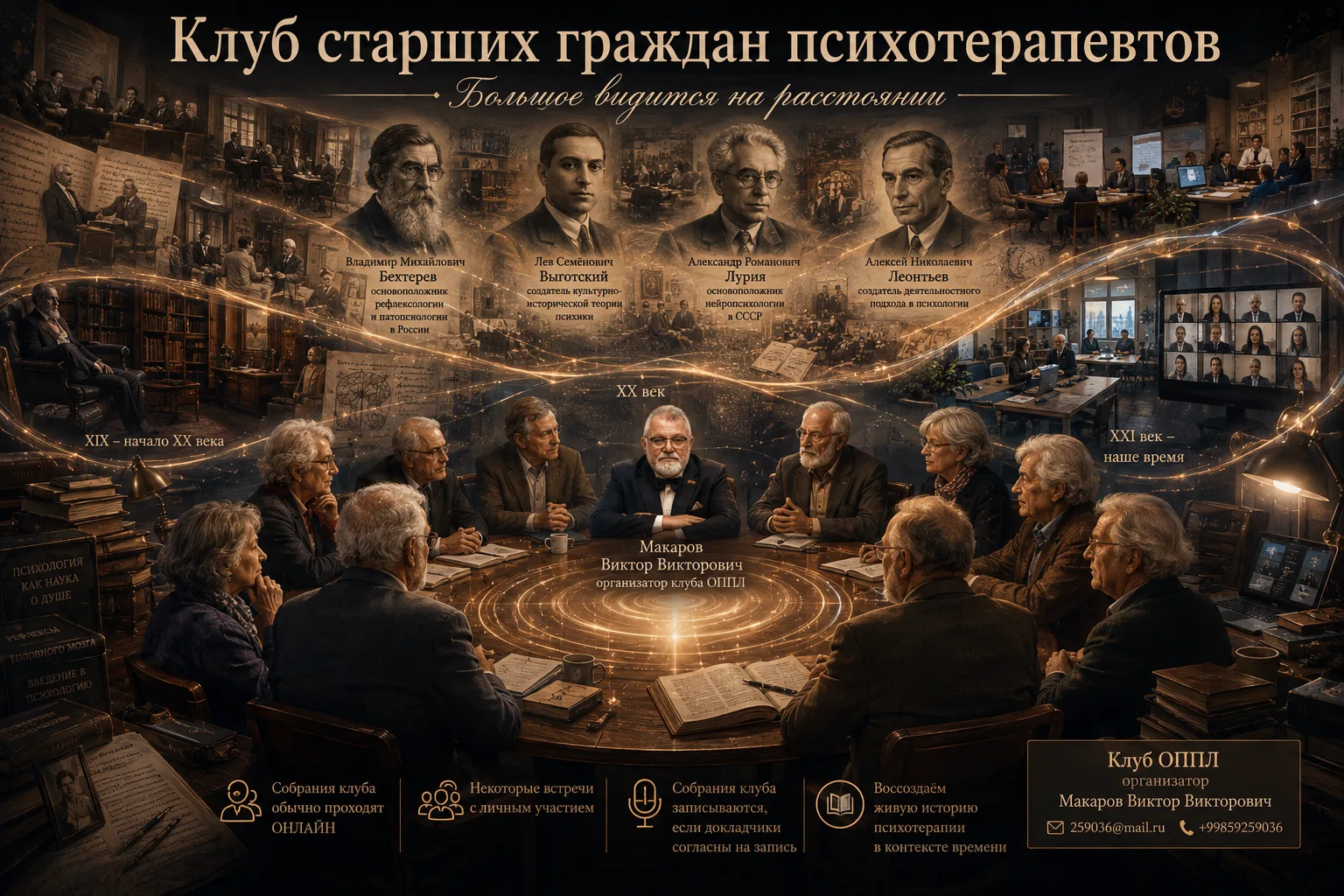Дорогие Друзья! Уже через три дня! Встреча  клуба Старших граждан. Окунемся в атмосферу...
