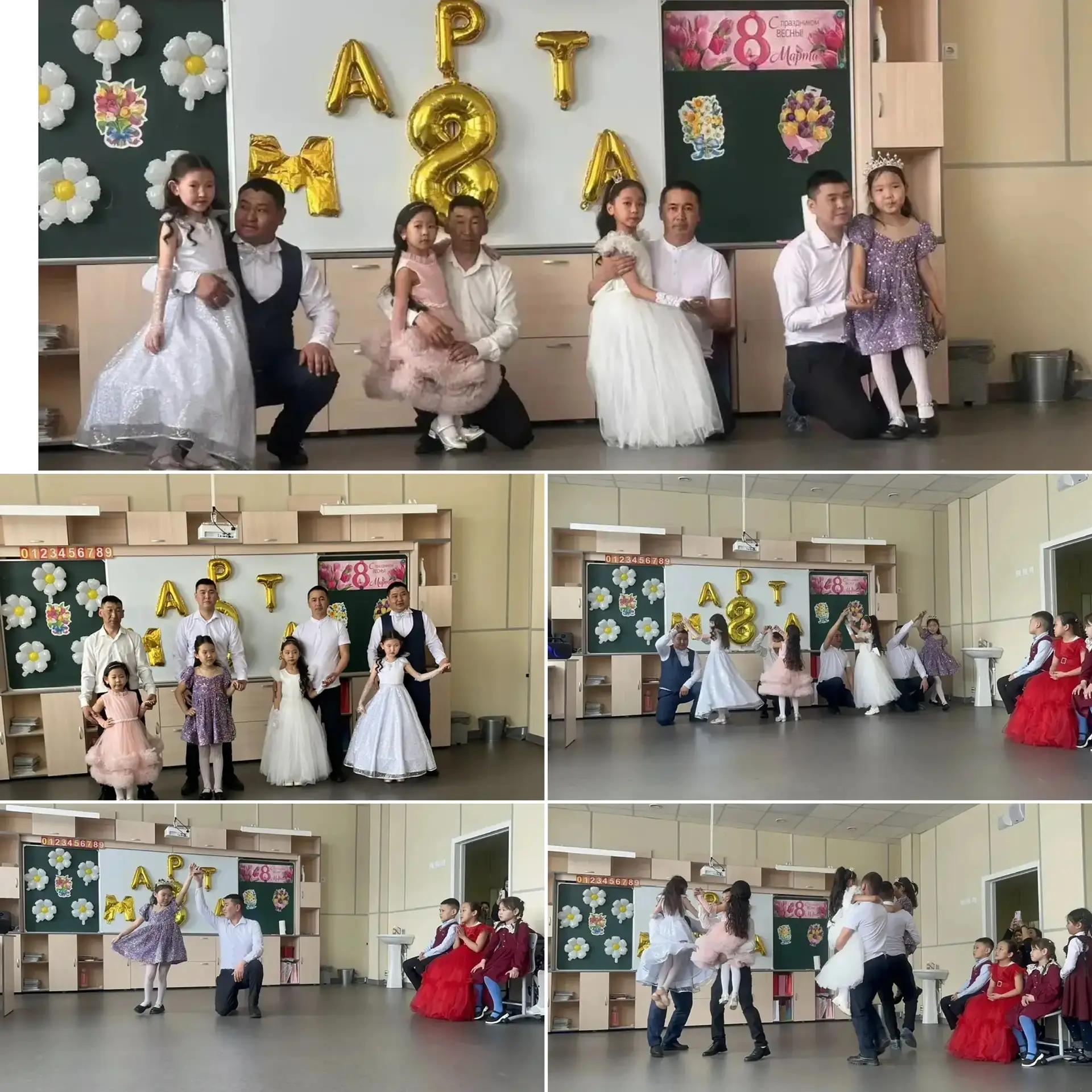 В честь 8 марта — Международного женского дня — в нашей школе прошли классные часы, кот...