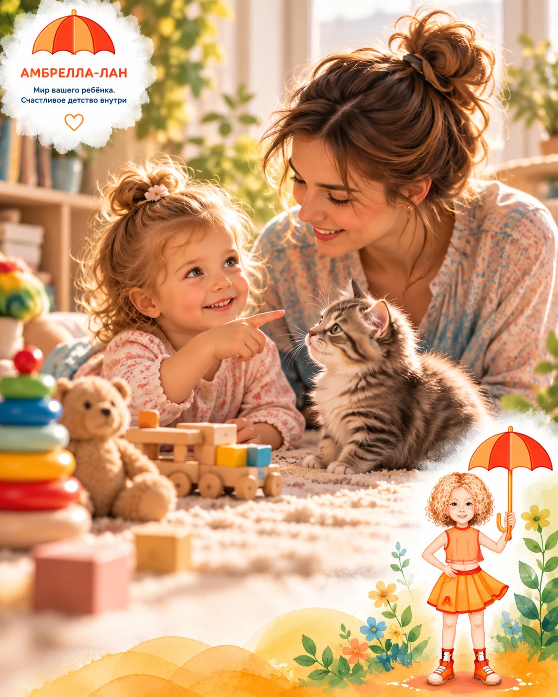 🧸 «Мама, смотри, какая собака!»