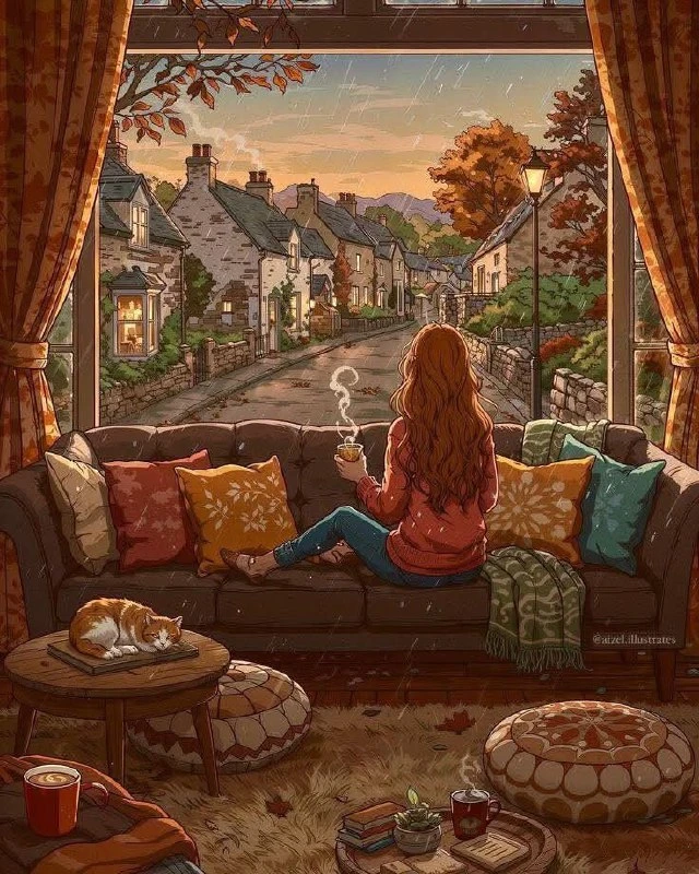 🍂 А осень в душу ручейком..