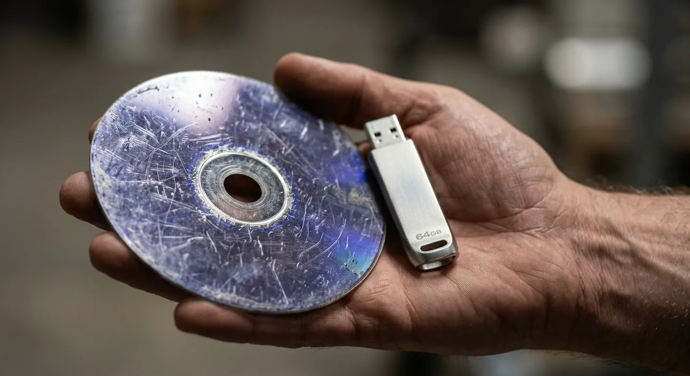 Позавчера к нам на Чехова, 17 принесли обычный с виду DVD-диск, который пролежал в коро...