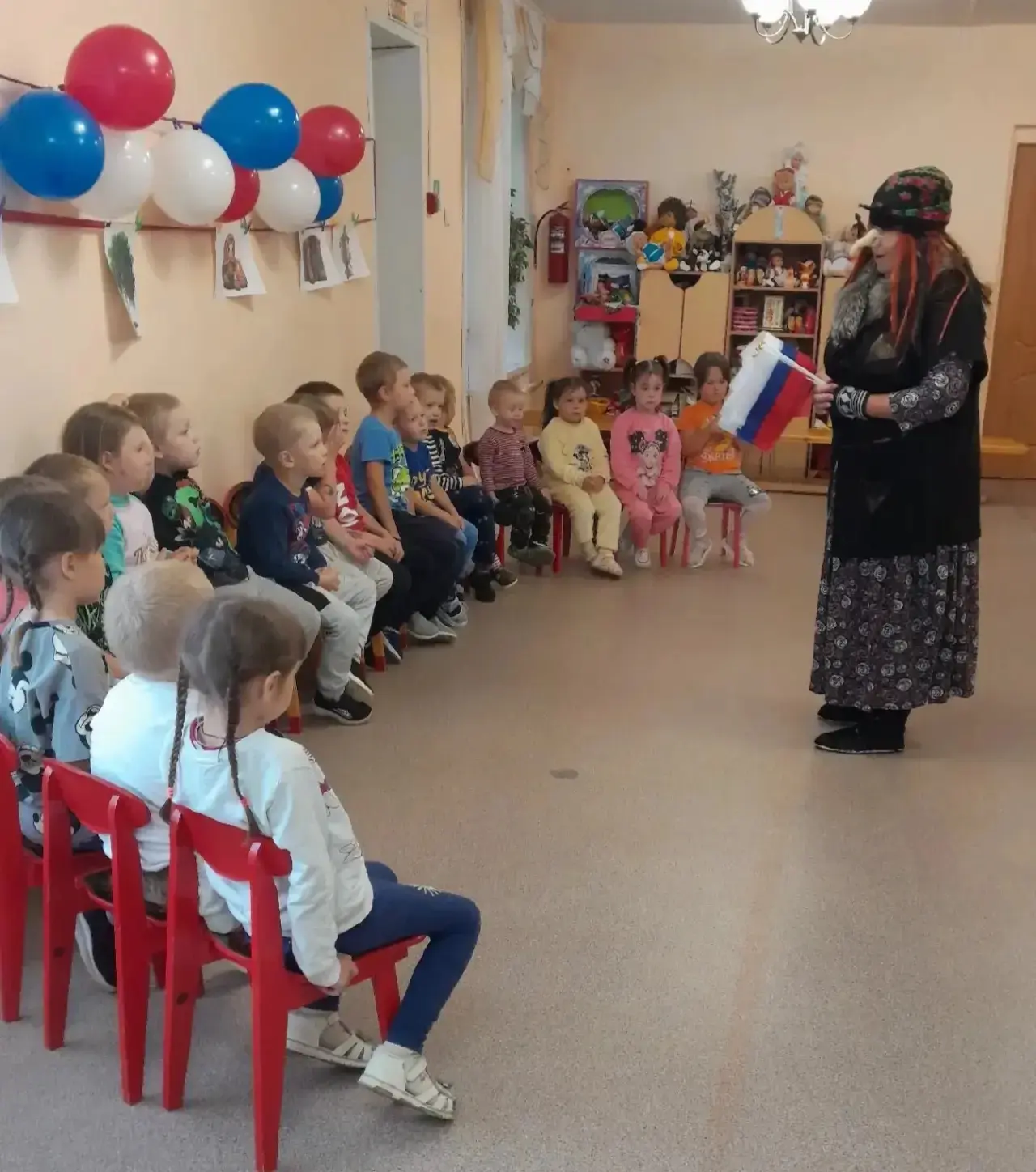 🇷🇺В преддверии празднования Дня Российского флага, в Центре развития ребёнка - детско...