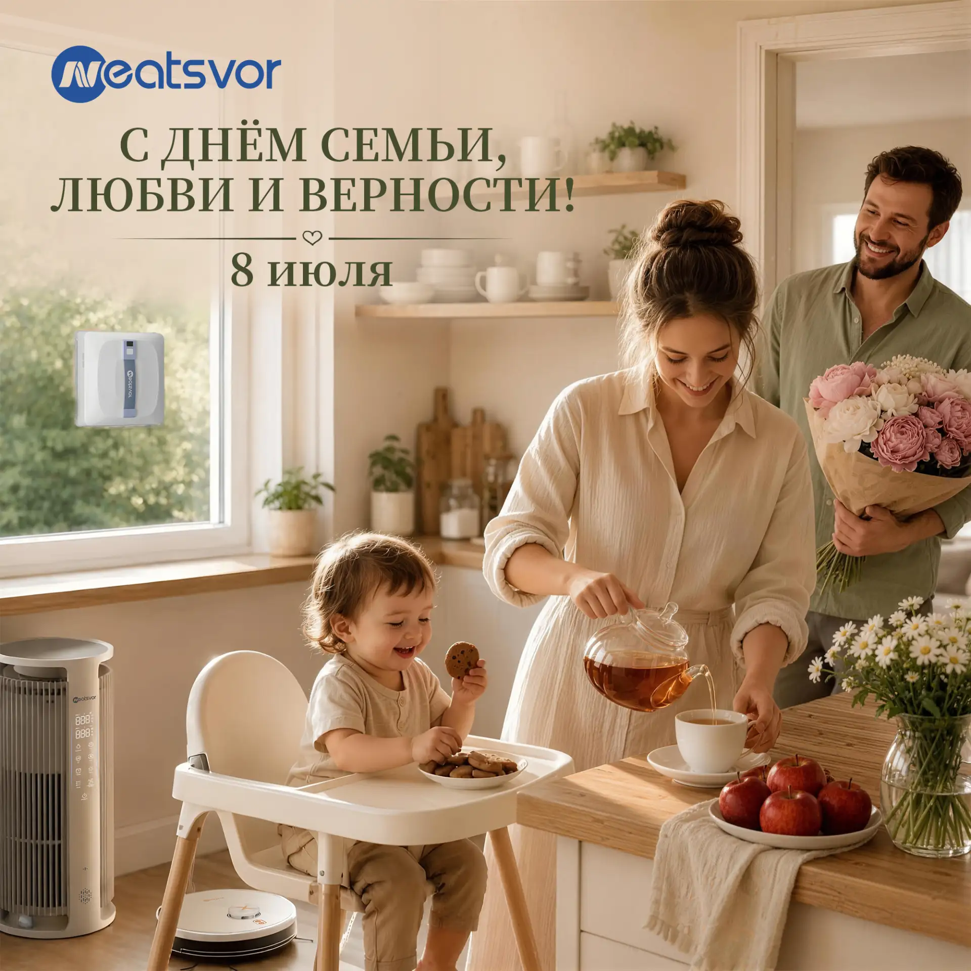 В жизни есть моменты, которые невозможно заменить ничем.

Это когда вы смотрите на близкого человека