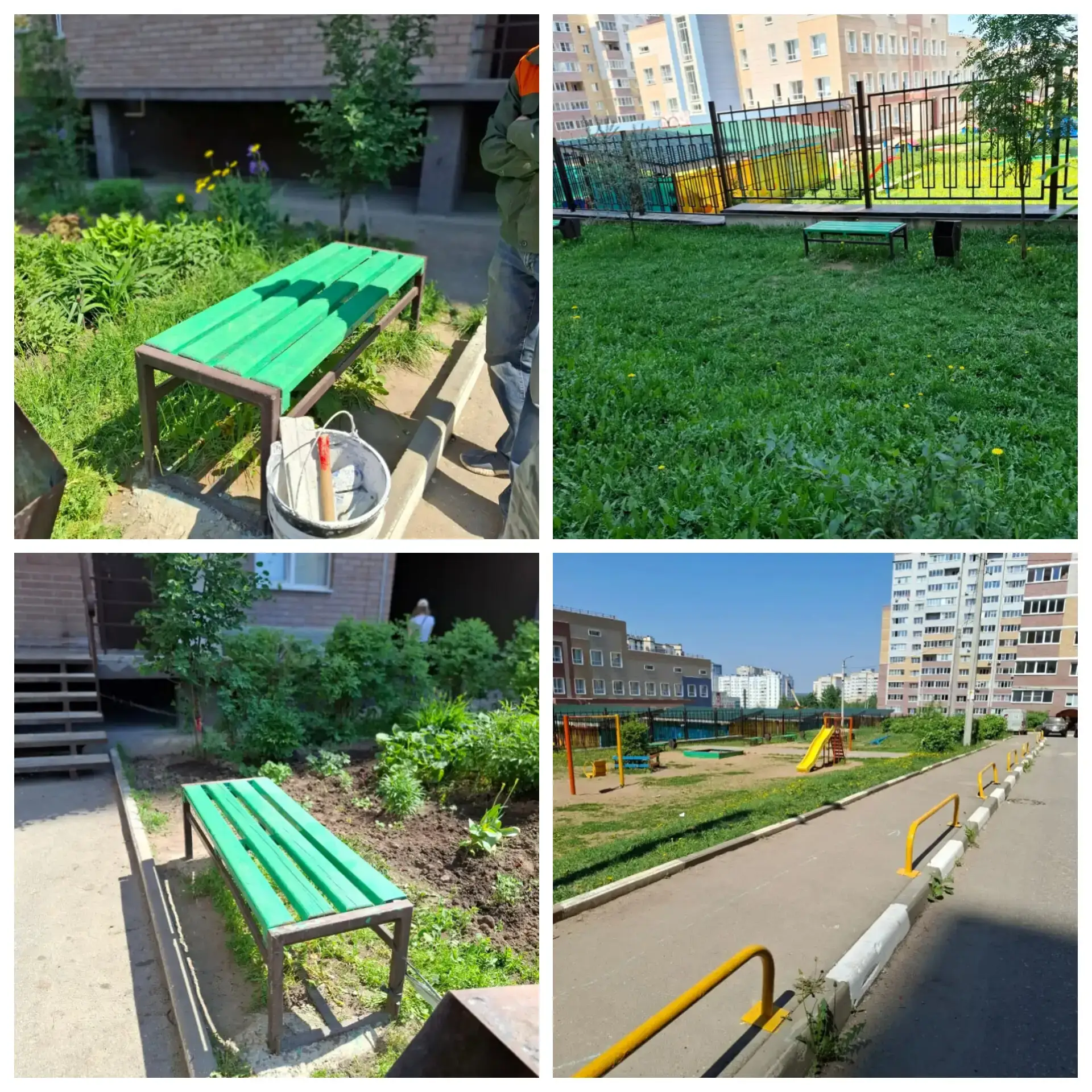 🌱На этой неделе сотрудники управляющей компании «Альтернатива» провели следующие работы: