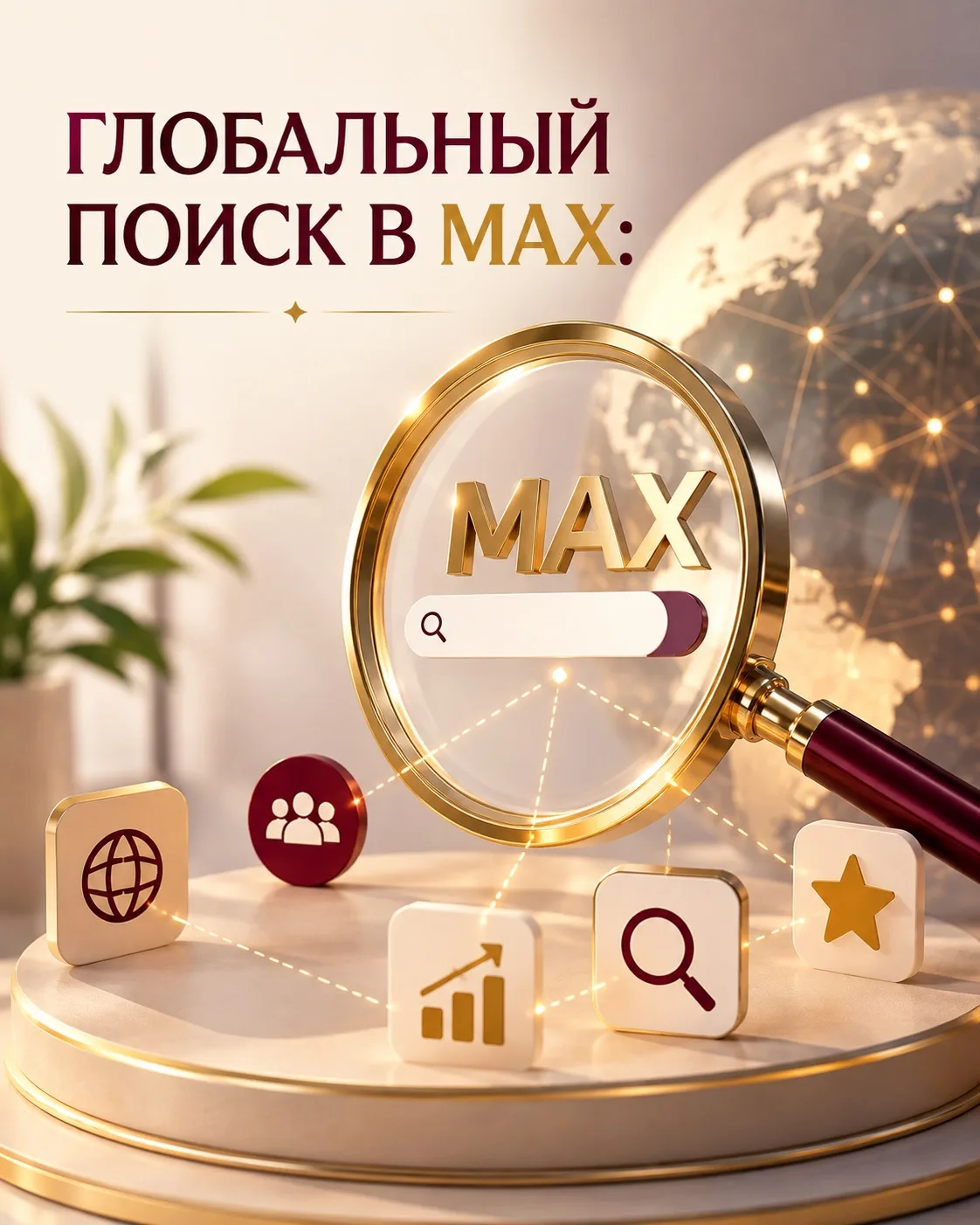 Глобальный поиск в Mакс, что влияет на выдачу