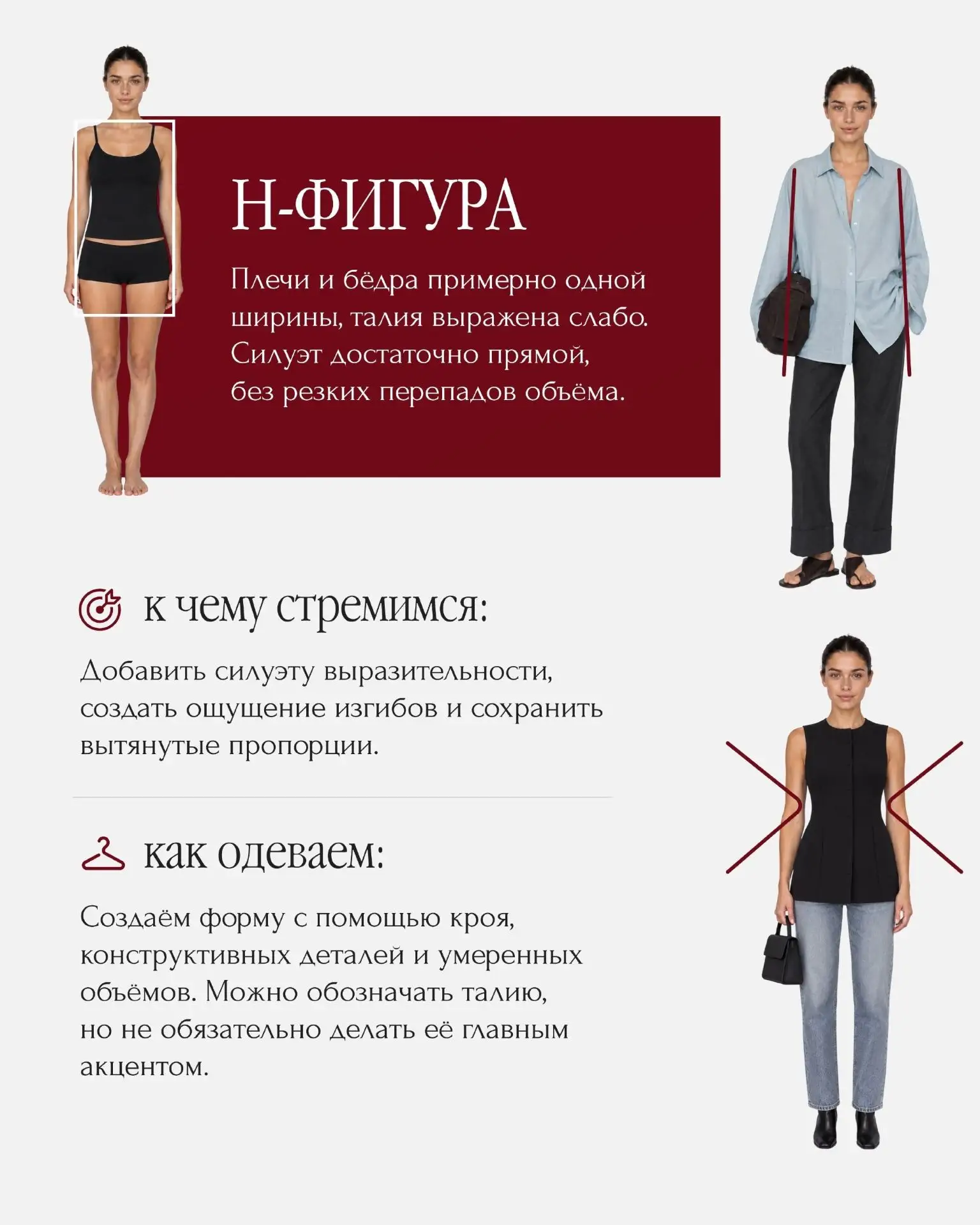 Разбираем типы фигуры ✅