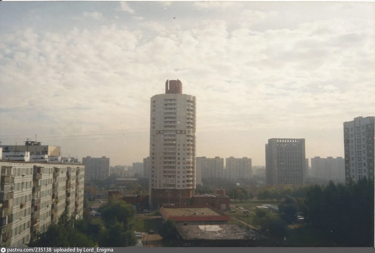 Вид на Каширское шоссе