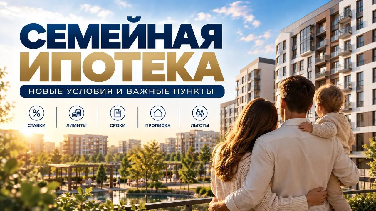СЕМЕЙНАЯ ИПОТЕКА: ЧТО ИЗМЕНИТСЯ С 1 ОКТЯБРЯ?