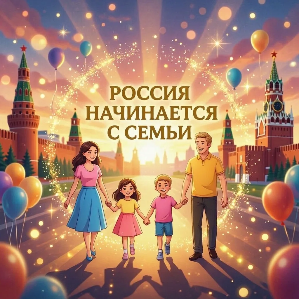 🎉КОНКУРС «РОССИЯ НАЧИНАЕТСЯ С СЕМЬИ»