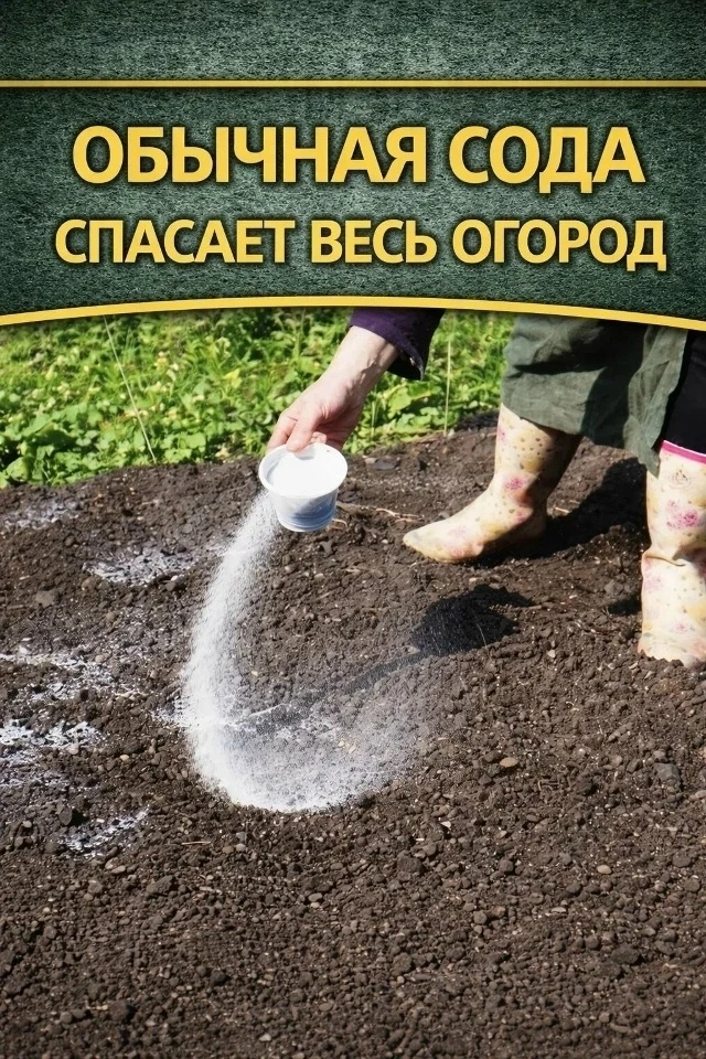 Применение соды в огороде: простые и эффективные рецепты 🍃