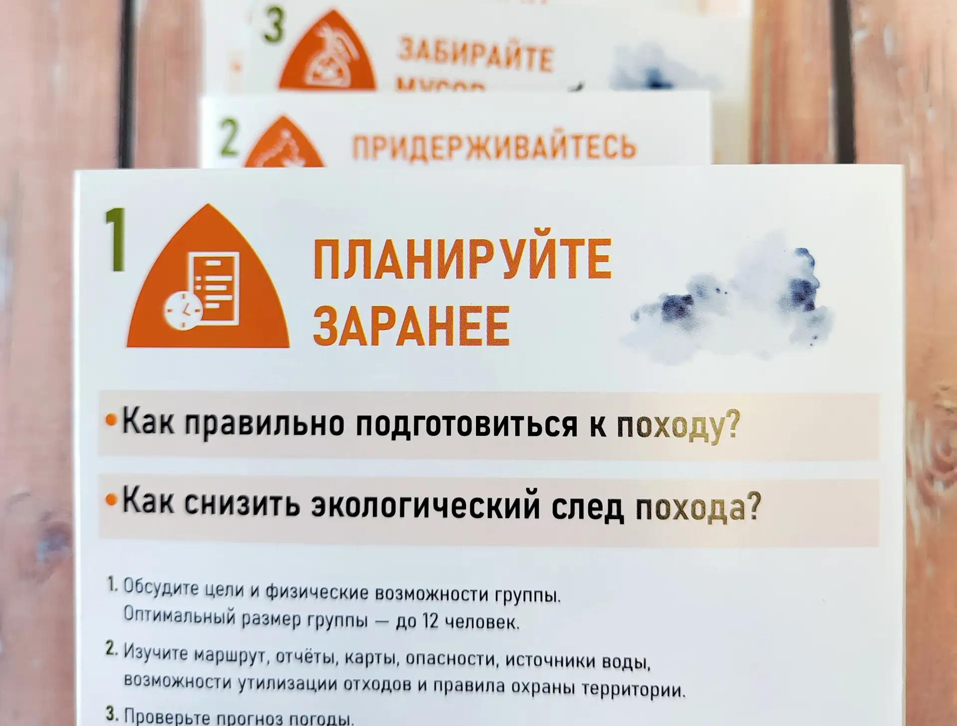 Разбираем принципы экологического поведения туриста «Уважай природу»🌱