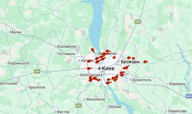 ❗️Началась массированная атака по Украине: "Цирконы" летят к Киеву, над столицей 45 "Гераней"

▪️Ноч