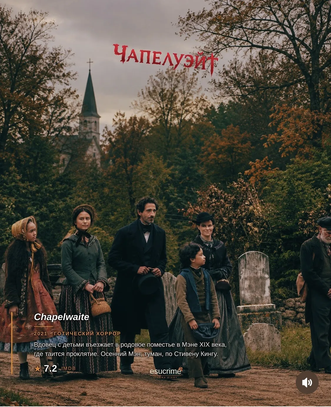Кто смотрел сериал Чапелуэйт ? Как вам?