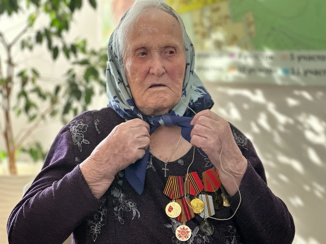 Сегодня исполняется 102 года ветерану труда, труженику тыла Любови Афанасьевне Пяткиной