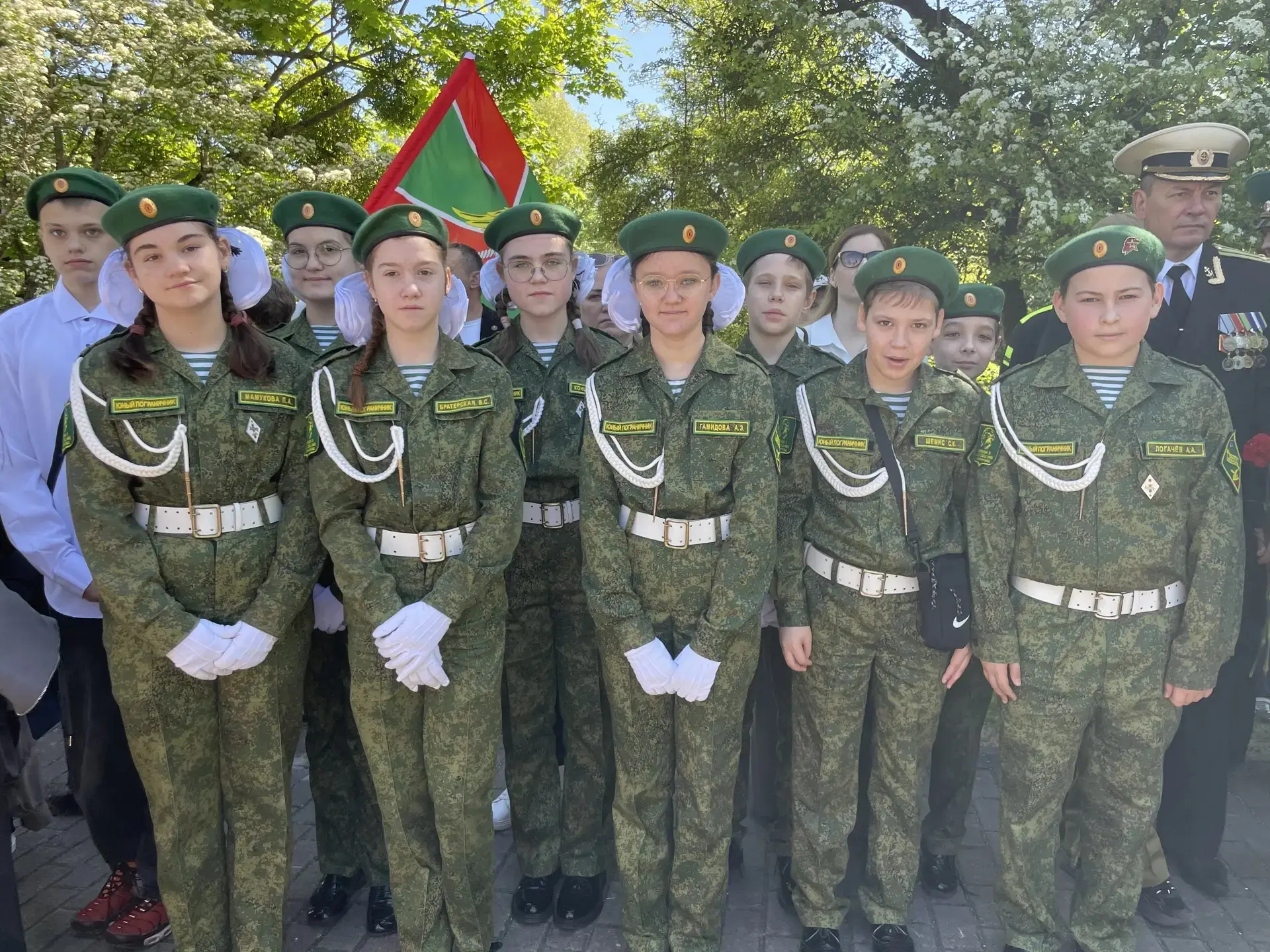 🛂 108 лет на страже границ: наши юные пограничники почтили память героев