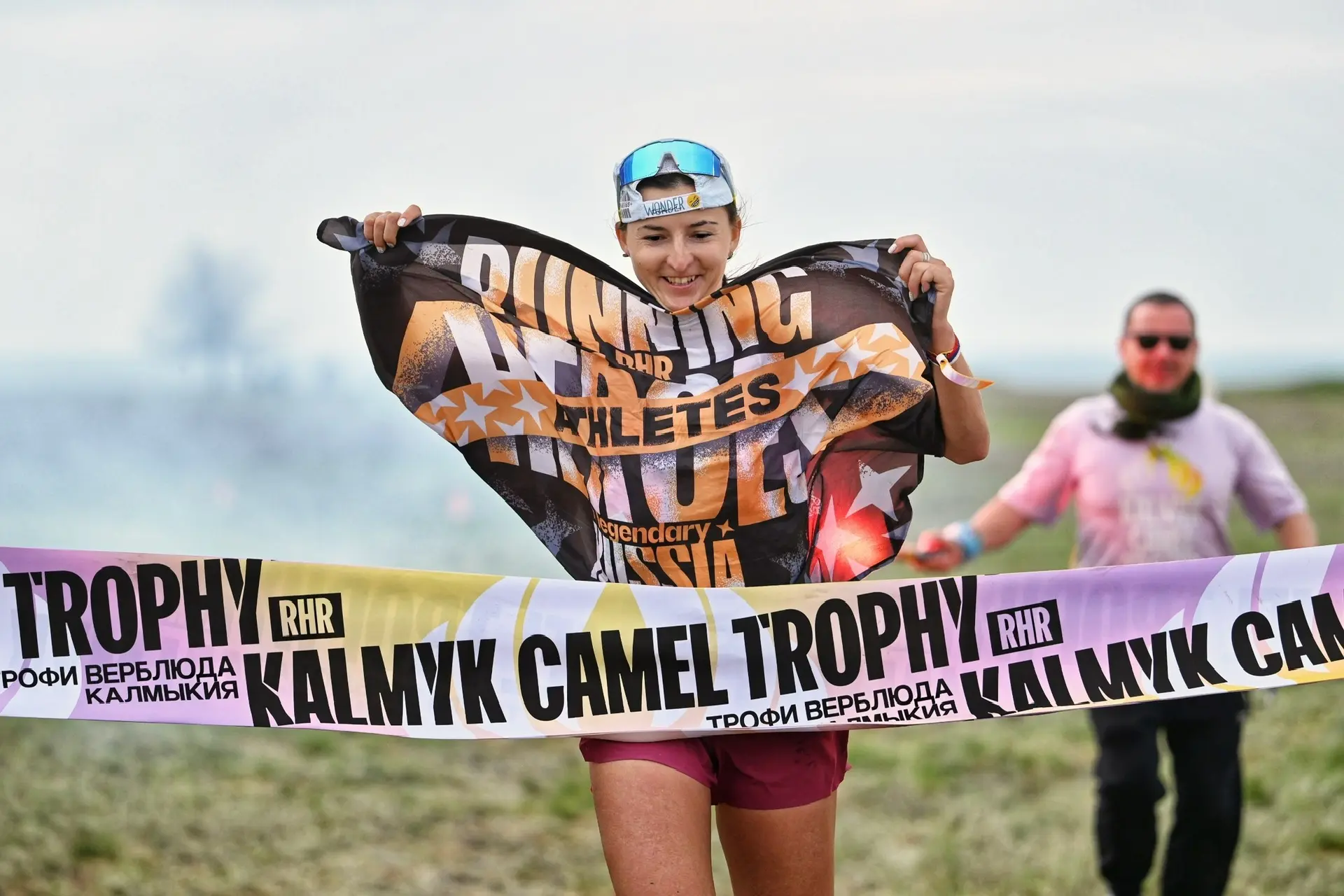 Победители на титульной дистанции Kalmyk Camel Trophy S80 🥳  🥇8255 - Antonina Iushina - 06:47:40 🥈81