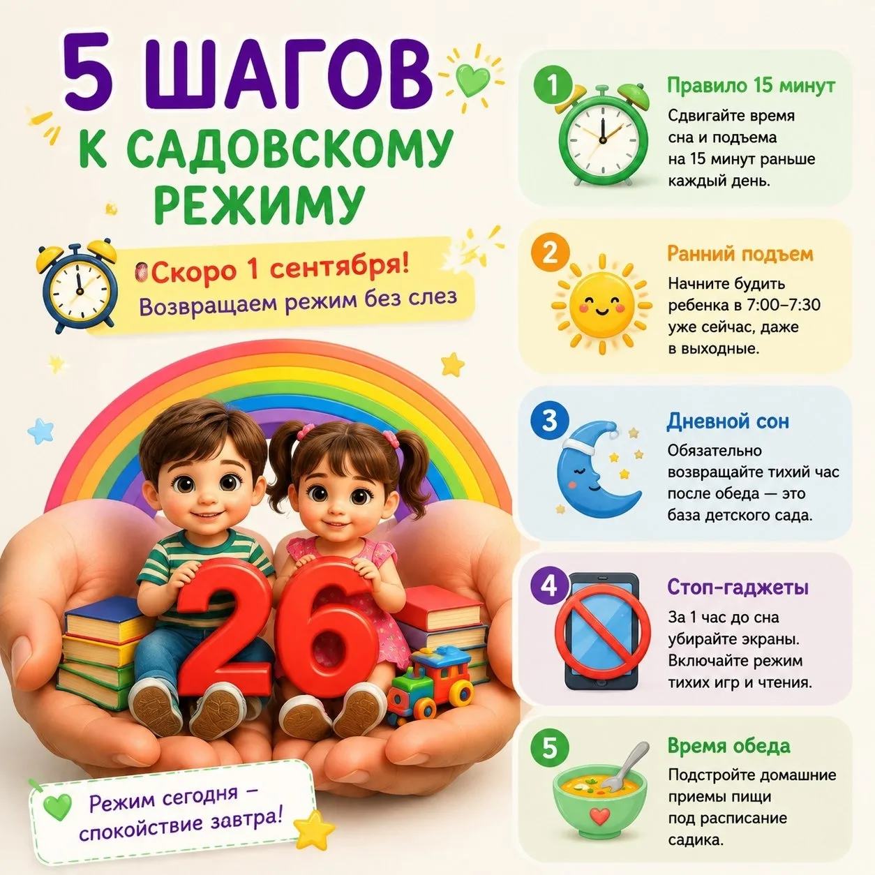 Остается неделя до 1 сентября!
