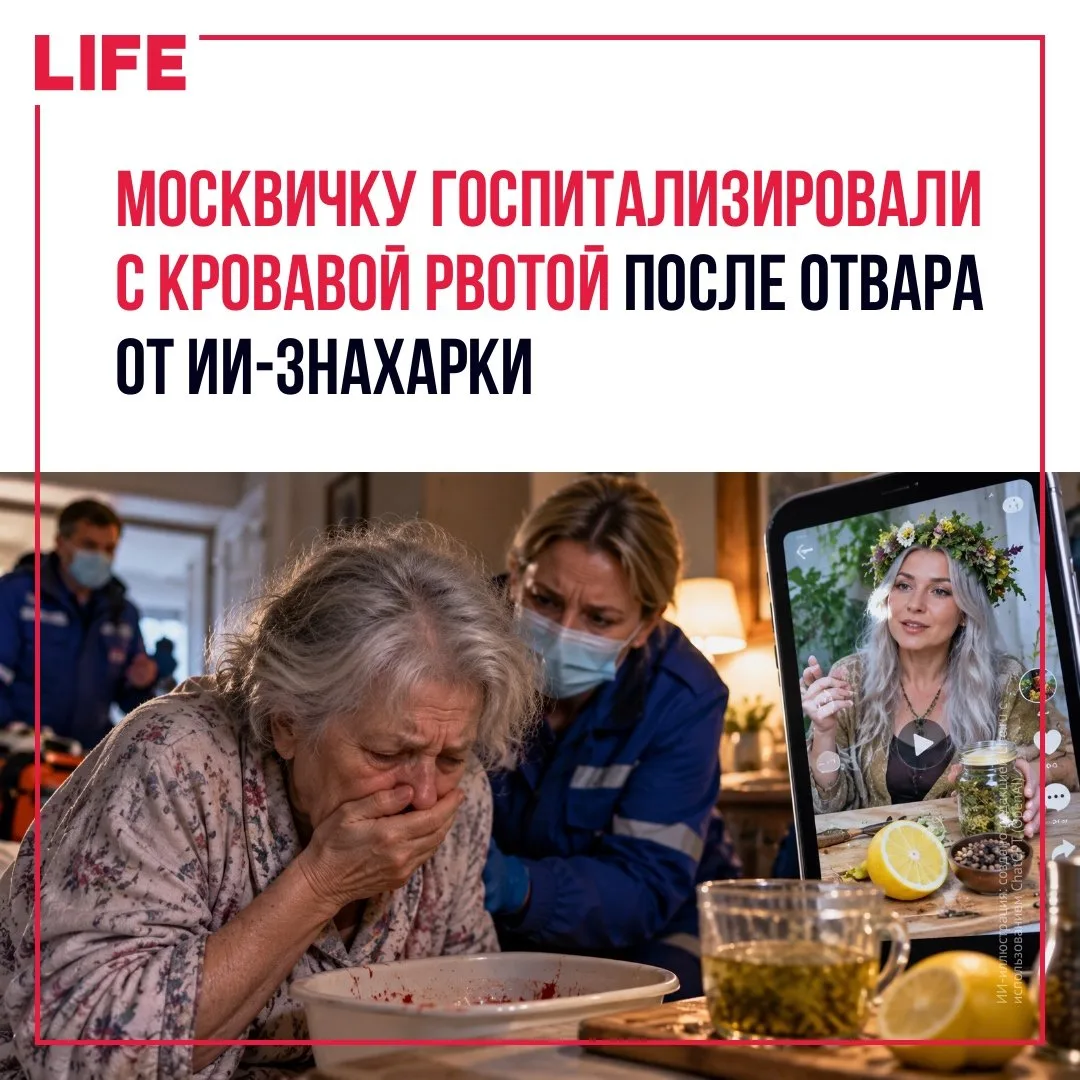 68-летнюю москвичку экстренно госпитализировали после того, как она выпила отвар по рец...