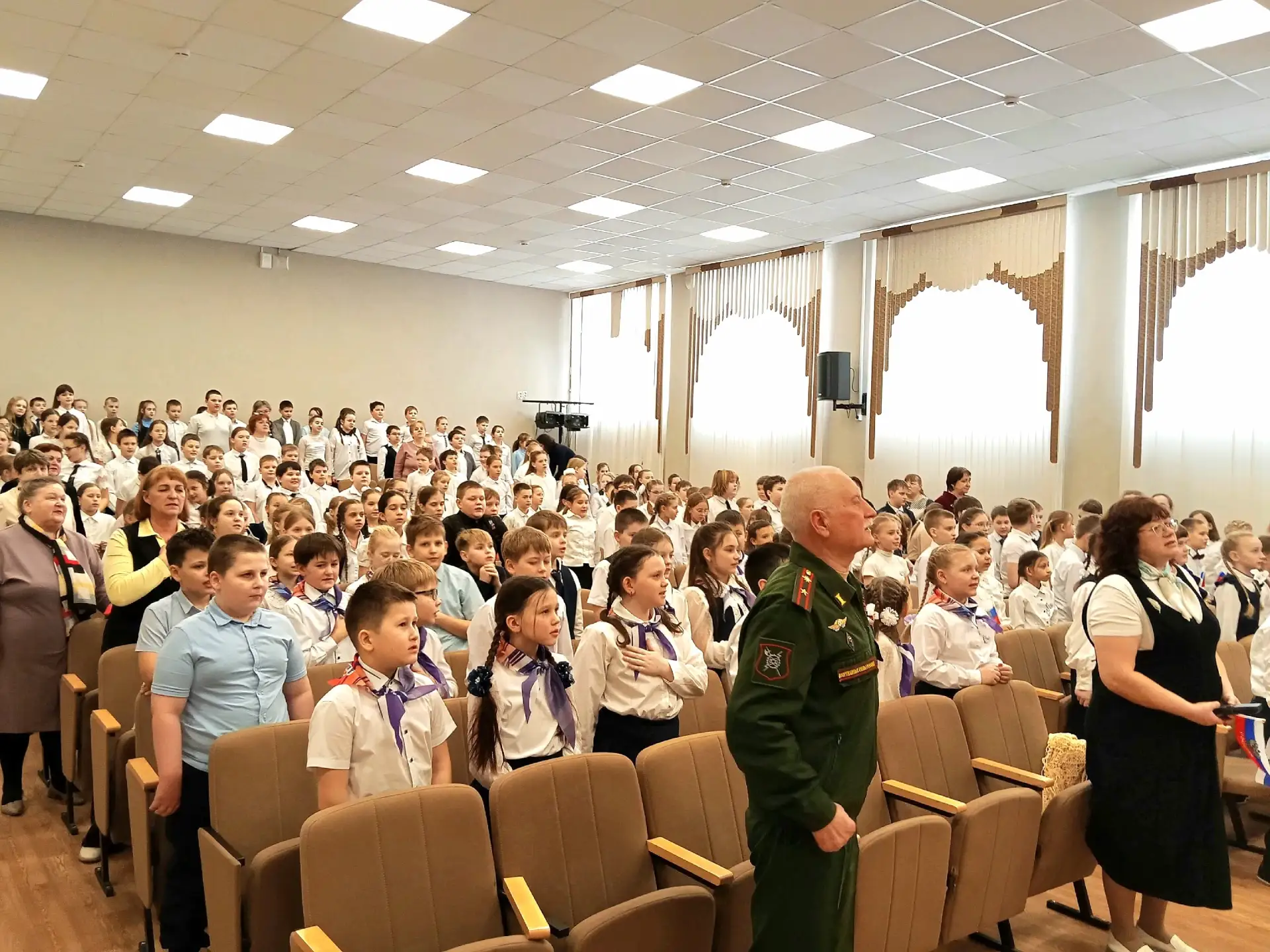 ФЕСТИВАЛЬ ОРЛЯТСКОЙ ПЕСНИ "МОЯ РОДИНА - РОССИЯ"   🇷🇺24 февраля в Первомайской средней школе, уже тра