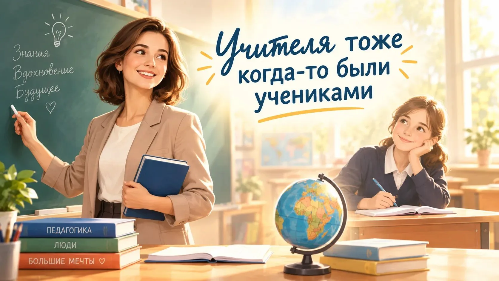 ✨🍁🧑‍🏫 Флешмоб #УчительТожеБылУчеником✨