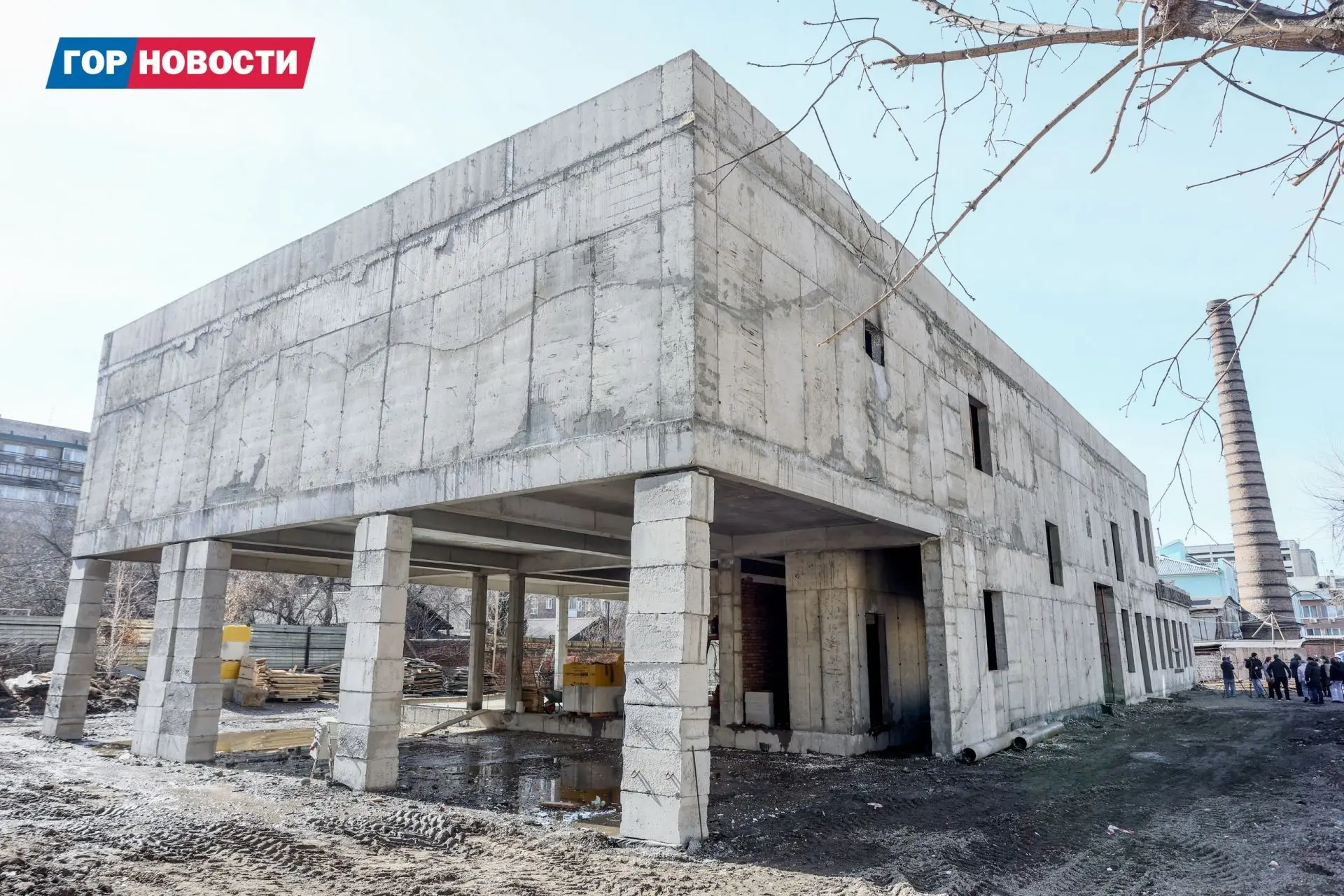 🎨 «Суриков-центр» в Красноярске готов на 42%