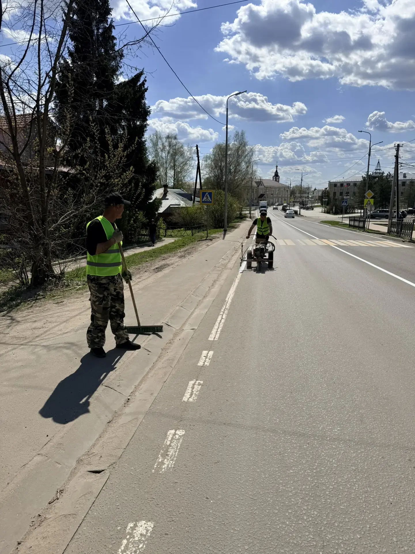 ☀️🚧 На дорогах Талдомского округа — сезон обновления разметки!