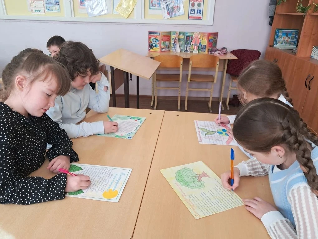 🌿Орленок - эколог🌿 🦅Орлята 3 "Б" класса МБОУ "Гимназия" г.Моршанска вместе со своим классным руковод