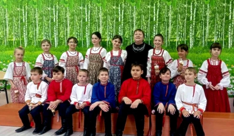 🌳23 мая в классе фольклора для родителей прошёл отчётный концерт младшей группы детско...