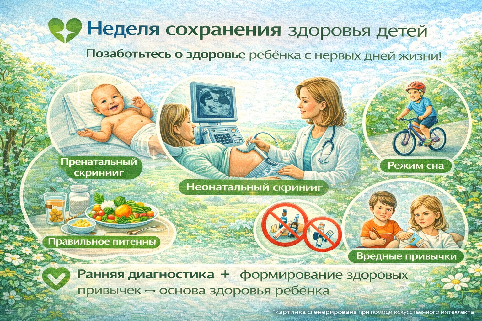 Неделя сохранения здоровья детей!