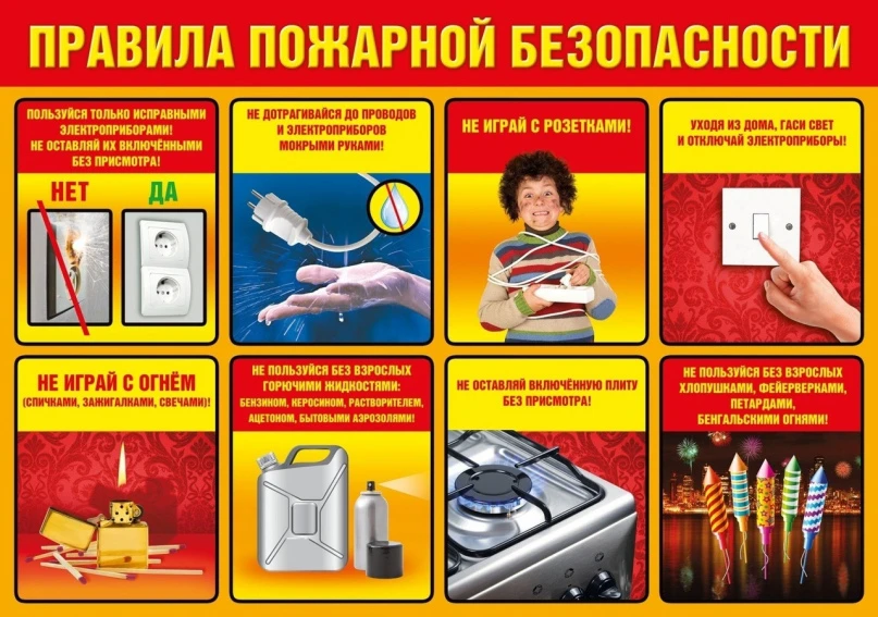 Консультация для родителей по пожарной безопасности🚒