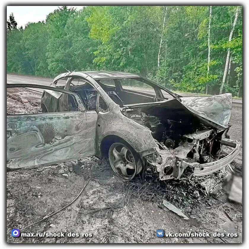 🔴 На трассе Смоленск - Красный на ходу загорелся автомобиль  В Смоленской области произошел пожар, в