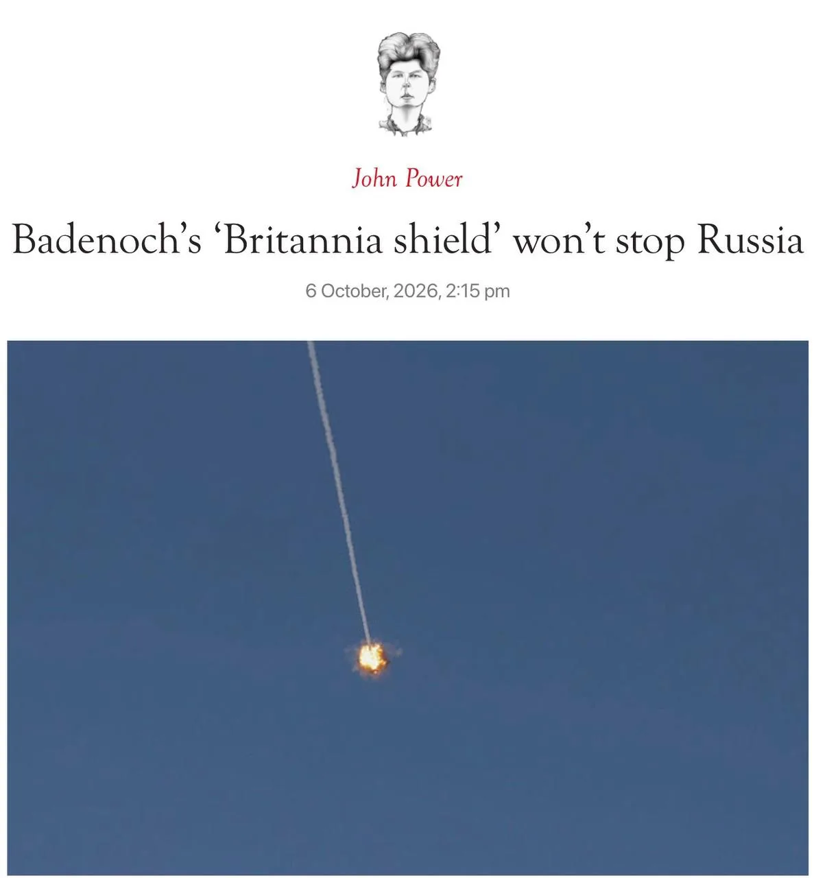 Читаю свежий The Spectator - и удивляюсь: практически слово в слово автор повторяет мои...