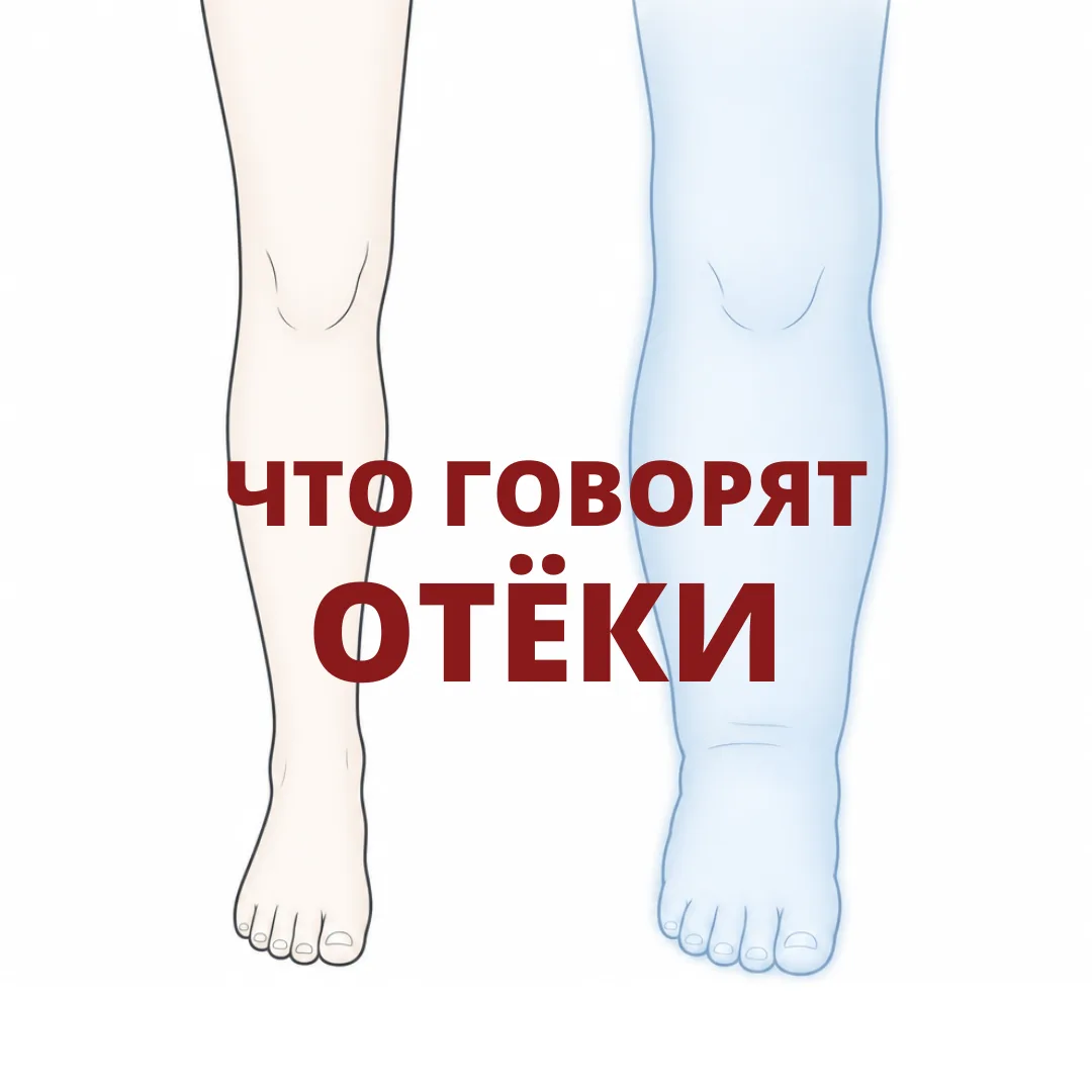 О чём говорят отёки