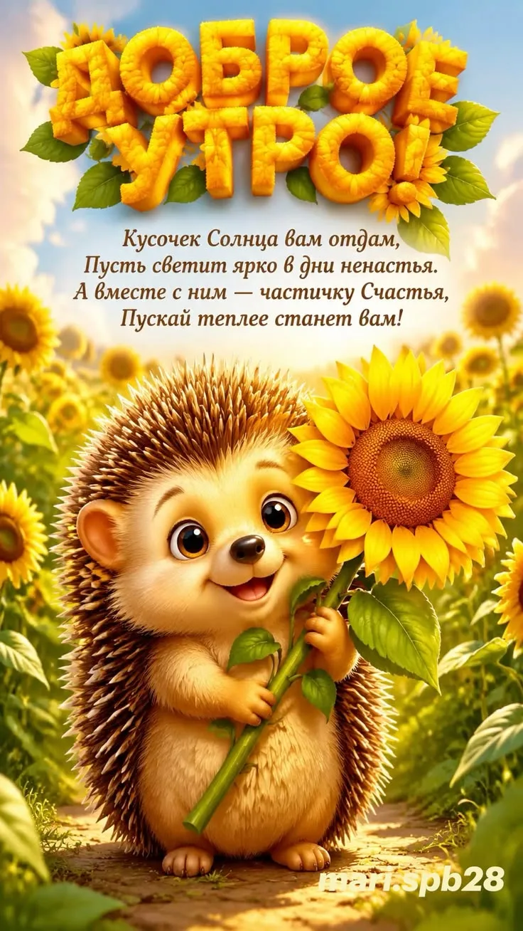 🌞🎉 Желаем бодрого утра и замечательного дня!