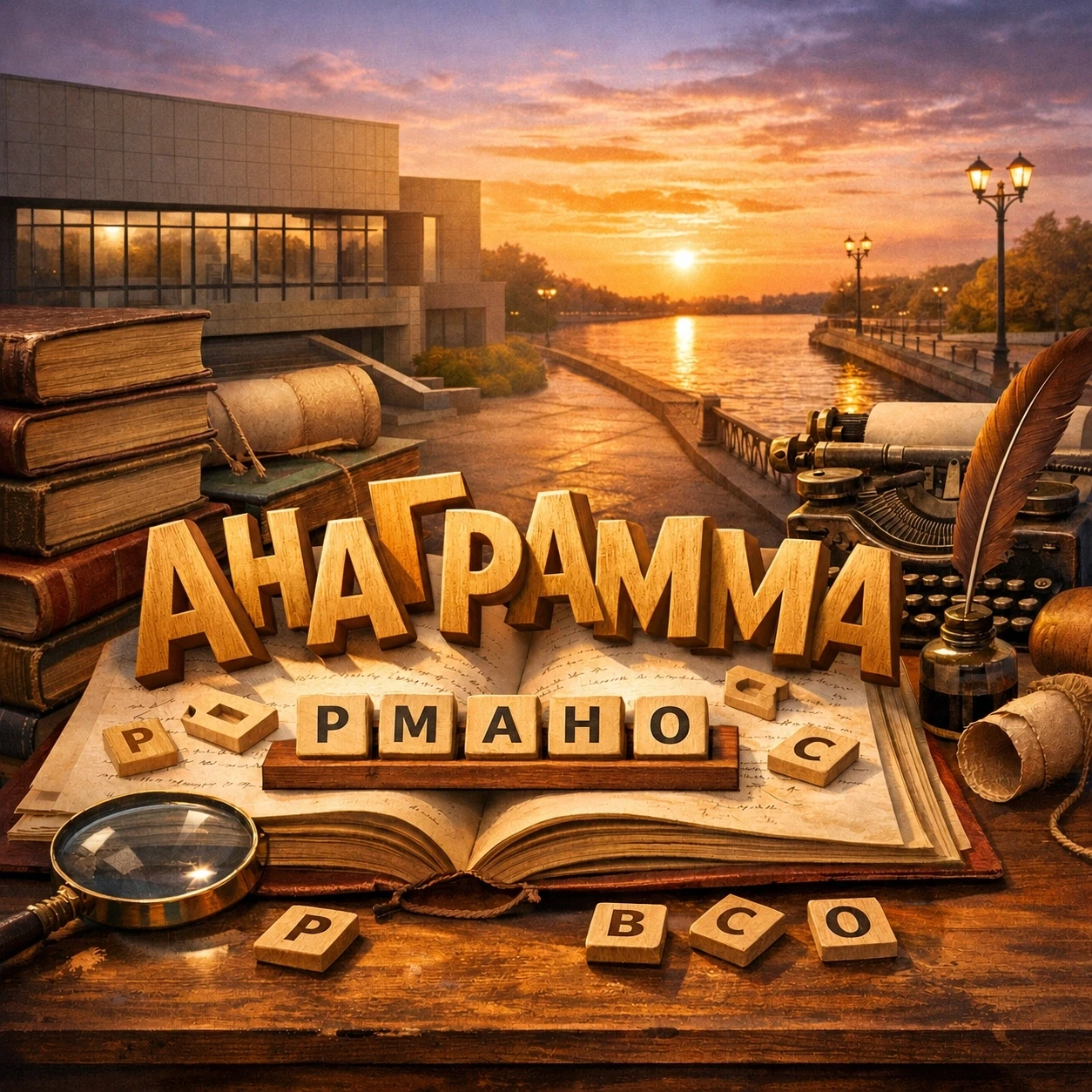 📚 Поиграем в литературные анаграммы!