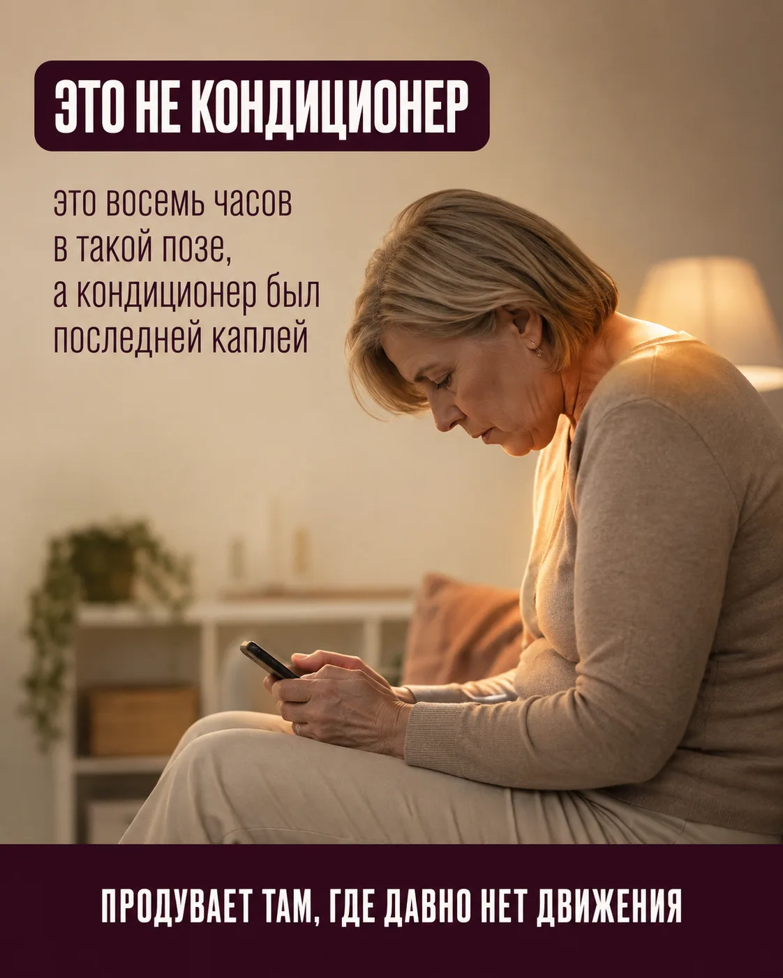 «Посидела под кондиционером — и утром шею не повернуть»