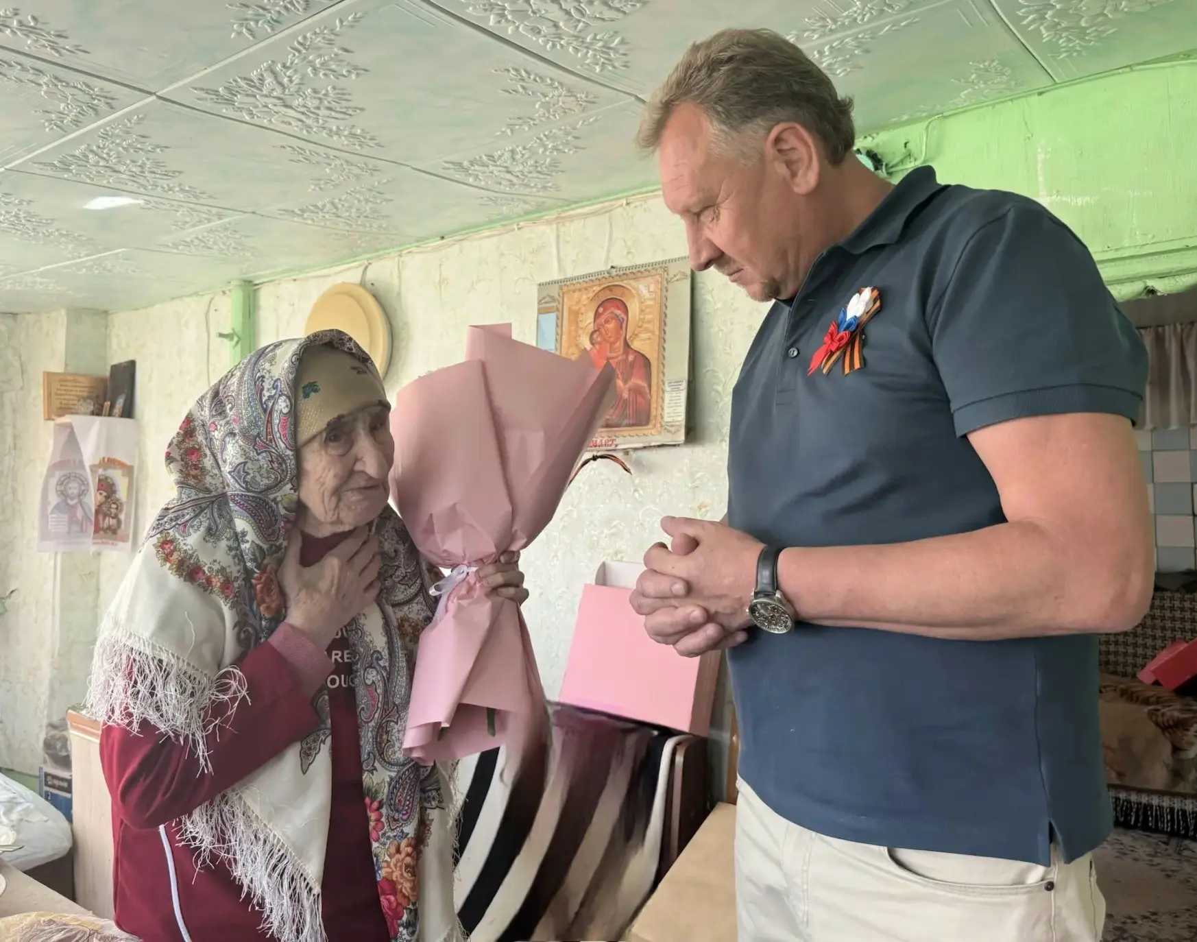 Сегодня жительнице деревни Рассохты Александре Александровне Орловой исполнилось сто лет.  В 1941 го