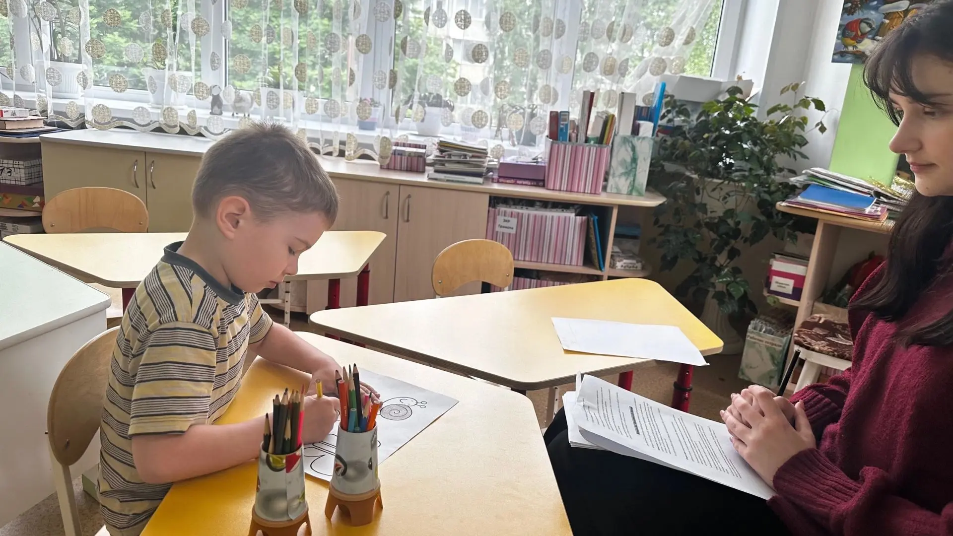 На базе дошкольного учреждения🏠 проходит практика для студентов факультета «Специальное (дефектолог