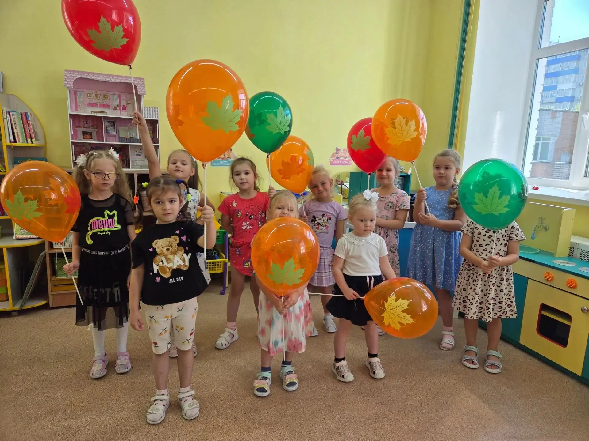 🎉 День Знаний в детском саду: старт в мир новых открытий! 🎉