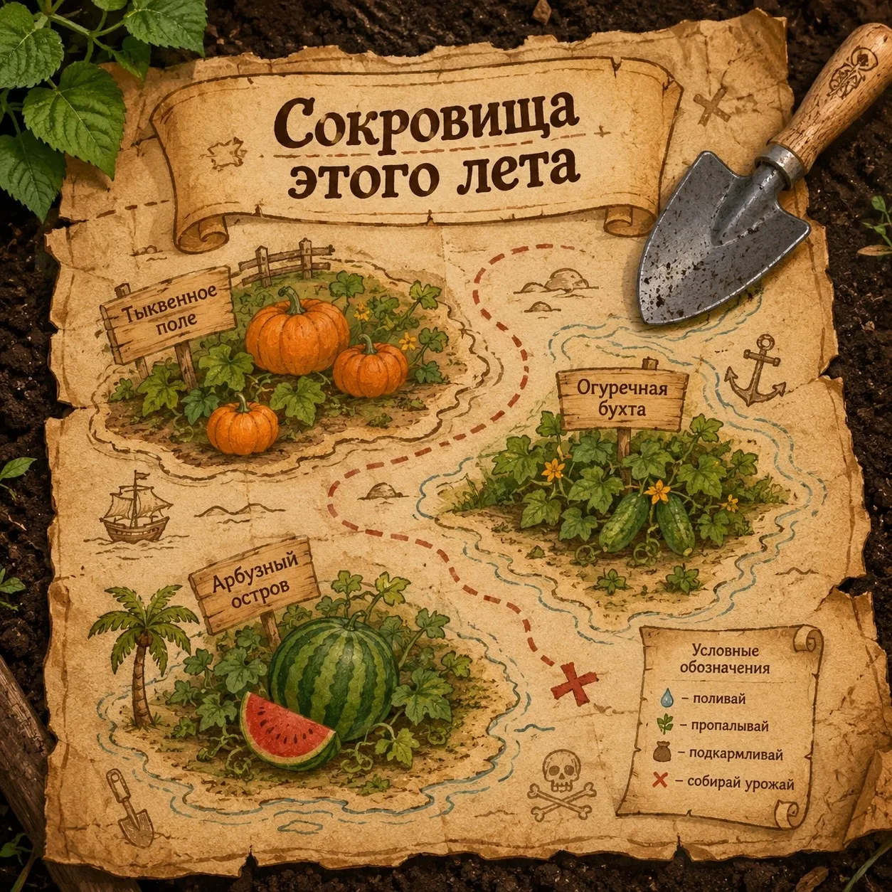 🗺️ На абордаж за урожаем!