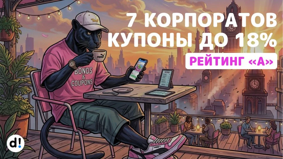 🚀 7 надежных корпоративных облигаций с купонами до 18,8% годовых и ежемесячными выплатами

Продолжа