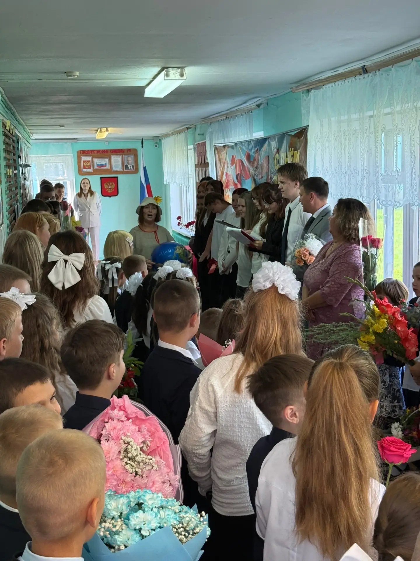 Праздничная линейка 1 сентября 💐