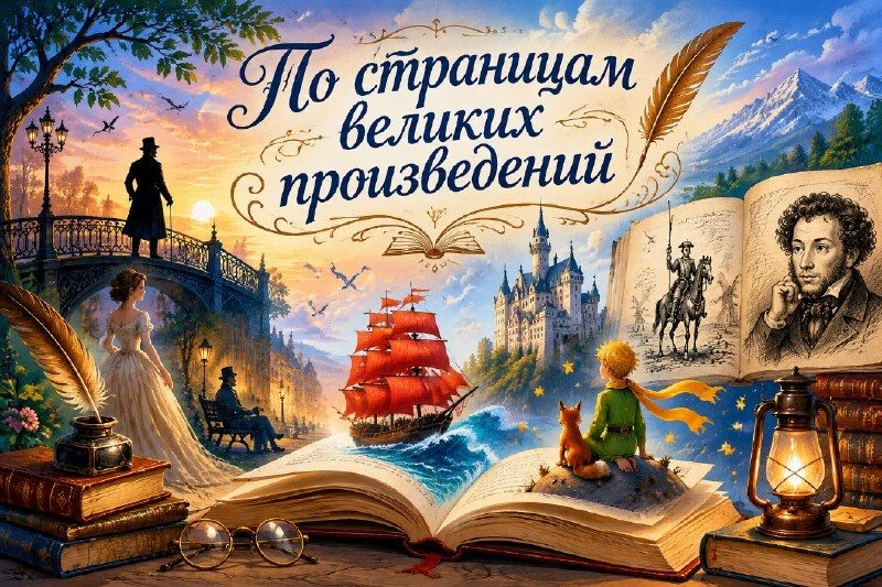 "По страницам великих произведений"