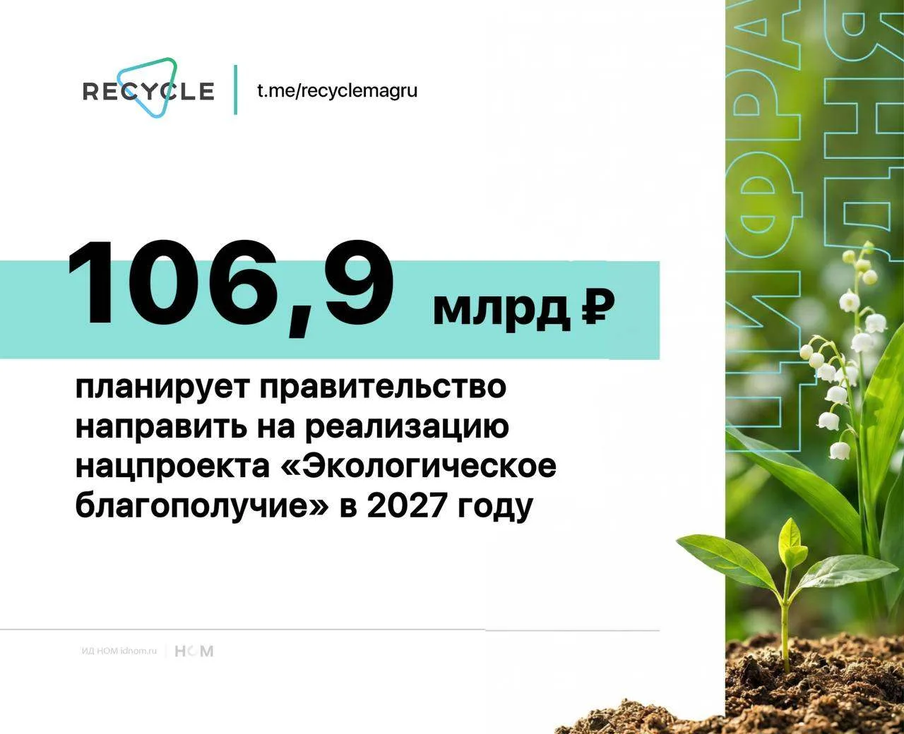 На что направят деньги в рамках нацпроекта «Экологическое благополучие»