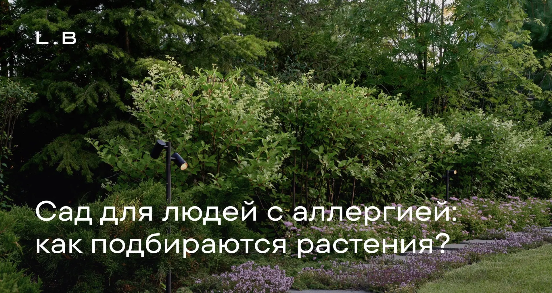 Сад для людей с аллергией: как подбираются растения?