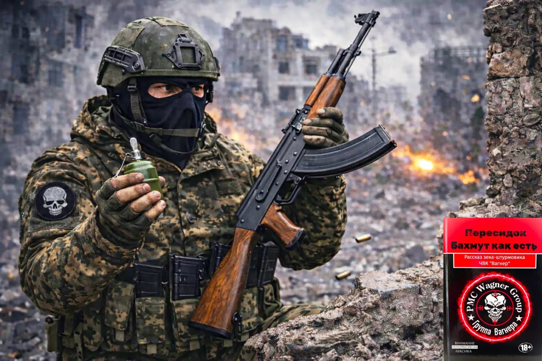 💣 Последняя граната Вагнеровца
(часть 1)

За время проведённое мной в зоне СВО я два раза держал в 