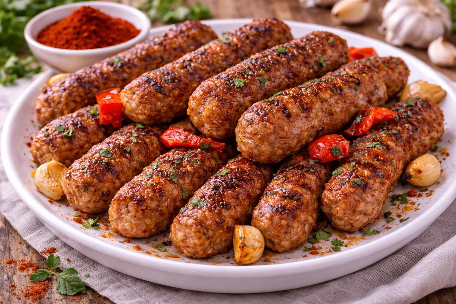 🥩 Чевапи — маленькие колбаски с большим вкусом! 🇧🇦🔥Чевапи готовят из рубленой говяд...