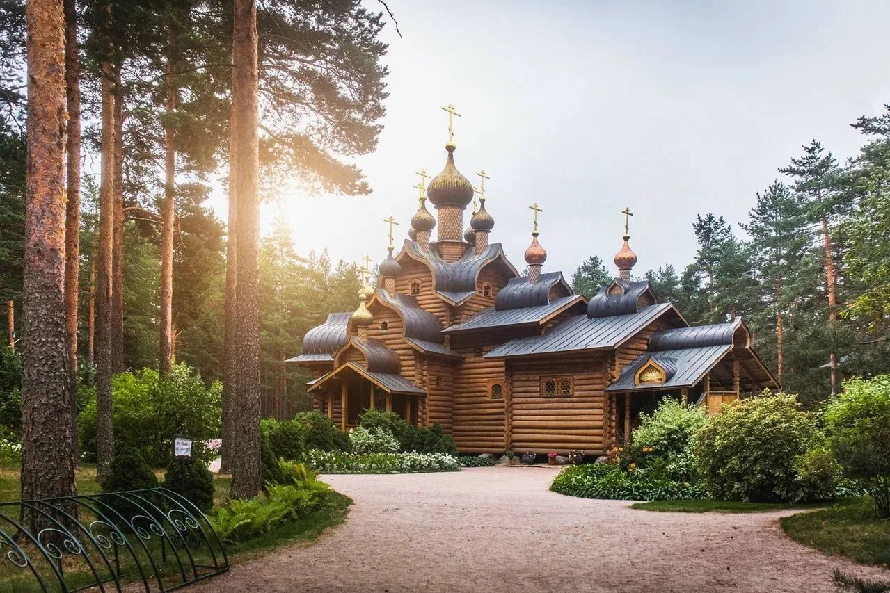⛪️Строительство Храма Всех Святых, в земле Русской просиявших, в поселке Сосново начало...