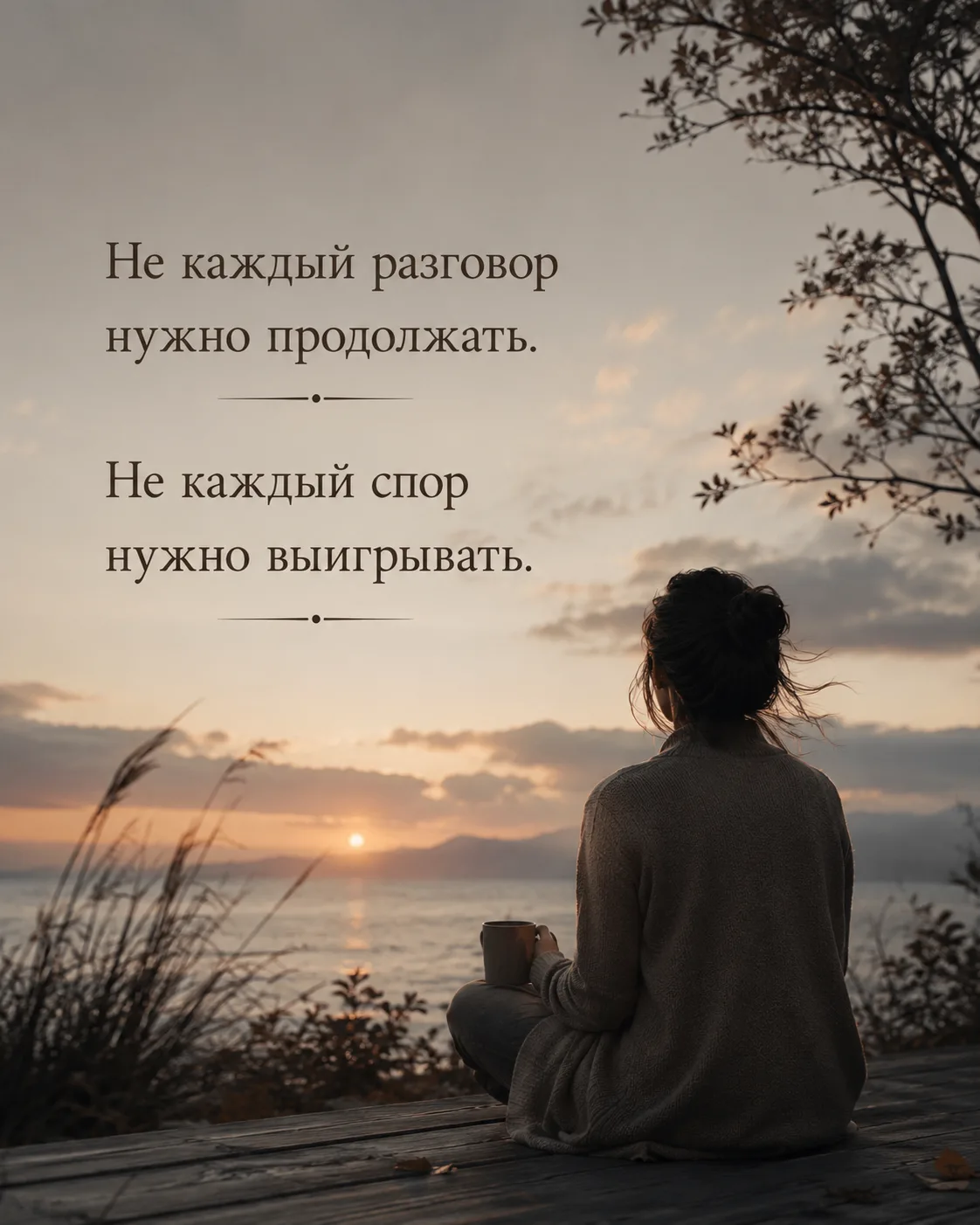 Не каждый разговор нужно продолжать. Не каждый спор нужно выигрывать.

❤ Психология отношений
